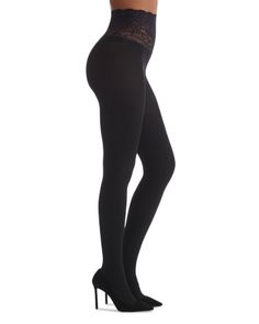 Commando Sexy Ultimate Opaque Tights High Stretch Thigh High Hosiery For Night Out, High Waist Black Stretch Hosiery, Black High Waist Stretch Hosiery, Tight High Waist Black Hosiery, High Waist Tight Black Hosiery, Black High Waist Tight Hosiery, Tight High-waisted Black Hosiery, Black High Waist Tight Legwear, High Stretch Black Hosiery For Night Out