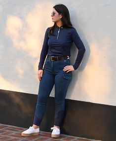 Denim breeches you will not want to take off! Our FX Demin Breeches are unbelievably comfortable and super flattering. Designed by real shaped women, they have 360° stretch that really does move with you, without hugging those areas you don’t want to draw attention to. We have encompassed the real feel of Jeans, with an equestrian twist, making them an elegant, yet practical choice whether you are riding, mucking out, or popping to the shops. With deep pockets on the front and rear, the FX Demin Want To Draw, Ankle Socks, Denim Fabric, Base Layer, Black Denim, Polyester Spandex, Equestrian, To Draw, Twist