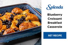 blueberry croissant breakfast casserole recipe