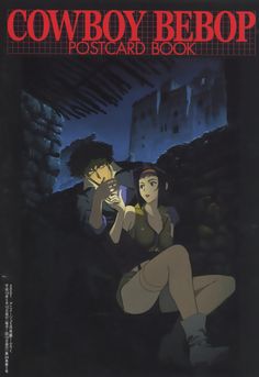 the cover to cowboy bebop's postcard book