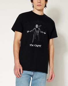 Add a fresh new look to your casual outfit by adding this The Crow Rain T Shirt to your wardrobe. Add this cool t shirt to any casual outfit and you'll always be looking fantastic and showing your fandom for The Crow. Officially licensed Crewneck Short sleeves Material: Cotton Care: Machine wash; tumble dry low Imported This shirt is Unisex Sizing only For a fitted look, order one size smaller than your normal size Note: This item is print to order and may have a 1-2 day extra processing time Band Logo Cotton T-shirt For Fans, Pop Culture Cotton T-shirt For Fan Conventions, Band Merch T-shirt For Fan Conventions, Cotton Band Logo T-shirt Fan Apparel, Cotton T-shirt With Character Print For Fans, Band Logo T-shirt Fan Apparel, Band Logo T-shirt For Fans, Pop Culture Cotton Top With Band Logo, Character Print Cotton T-shirt For Fans