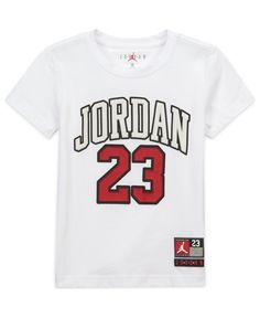 in stock Styling Jordans, Jordan T Shirt, Boys Designer Clothes, Adidas Sweats, Cool Tee Shirts, Jordans Women, Kids Jordans, Short Sleeve Pullover, Dillard's