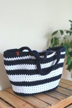 Stylish accessory for this dream summer vacation by the sea. Roomy enough to carry beach stuff, books, toiletry pouch and more. Use it also as your everyday tote bag! #nauticalbag #marinebag #crochetbag #basketbag #stripedbag White Beachy Crochet Bag For Beach Season, White Crochet Bag For Beach Season, White Crochet Beach Bag For Daily Use, White Crochet Bag For Beach In Summer, White Beachy Crochet Bag For Daily Use, White Crochet Beach Bag For Summer, Eco-friendly Cotton Straw Bag For Beach, White Crochet Bag For Summer Beach, White Crochet Beach Bag