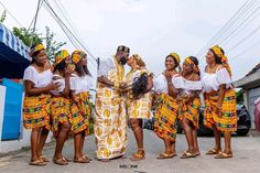 Ghana Traditional Wedding, Traditional Attire, Weeding, African Design Dresses, African Design, Traditional Wedding, African Fashion, Royalty, Dresses