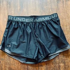 Under Armour Women Shorts New With Tag Size: L Color: Black 100% Authentic! From Smoke Free Home And Pet Free Environment. Under Armour Black Shorts With Elastic Waistband, Under Armour Black Shorts With Built-in Shorts, Under Armour Black Workout Shorts, Under Armour Black Athleisure Shorts, Black Athleisure Shorts By Under Armour, Under Armour Shorts Women, Under Armour Spandex Shorts, Athleisure Summer, Workout Shorts Women