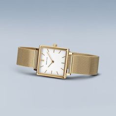 Gold Armband, Classic Watches, Jewelry Photography, Classic Gold, Gold Case, Square Watch, Classic Collection, Watch Case, Danish Design