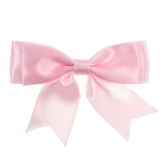 "A beautiful pre-tied double-bow in a pretty pale pink satin ribbon. A double-bow has 4 bow loops instead of the standard 2 loops, these are arranged in a stacked bow so there is a \"top\" bow sitting on a slightly larger \"bottom\" bow.  Approximate sizes & conversions for your reference:  * Ribbon width: 25mm = 2.5cm = 1 inch * Top Bow: 70mm = 7cm = 2 3/4 inch * Bottom Bow: 85mm = 8.5cm = 3 3/8 inch * Tail Length: 45mm = 4.5cm = 1 3/4 inch You can glue these on to cards, scrapbook pages or even hair clips, or sew them on to t-shirts, scrunchies or dolls dresses. 1 quantity = 1 bow.  The price shown is for 1 bow, if you require more than 1 bow you can increase the quantity added to your basket. If you require certain quantities please contact me.  Please note that although great care has Elegant Pink Hair Accessories With Bow, Elegant Pink Ribbon Hair Accessories, Elegant Pink Hair Accessories With Ribbon, Pink Bow With Bow Tie Back For Wedding, Pink Satin Bow Hair Accessories For Wedding, Pink Party Bow With Bow Tie Back, Pink Elegant Bow Tie With Decorative Bow, Elegant Pink Bow Tie With Decorative Bow, Pink Satin Wedding Bow