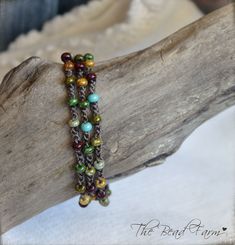 Triple Wrap Bracelet, Beaded Wrap Bracelets, Beaded Wraps, Macrame Bracelets, Bohemian Style, Wrap Bracelet, Macrame, Beaded Bracelets, Ships