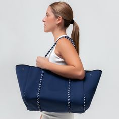 The cool, everyday bag that’s perfect for work, gym, beach, traveling, and everything in between. Trendy Blue Travel Bag With Large Capacity, Trendy Blue Large Capacity Travel Bag, Blue Casual Travel Bag With Large Capacity, Casual Blue Travel Bag With Large Capacity, Blue Large Capacity Shoulder Travel Bag, Large Capacity Blue Shoulder Travel Bag, Casual Blue Large Capacity Travel Bag, Blue Large Capacity Gym Bag, Casual Blue Tote Travel Bag