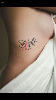 Fight #breastcancersymptomswarningsigns - #breastcancersymptomswarningsigns #Fight - Fight #breastcancersymptomswarningsigns Fight #breastcancersymptomswarningsigns Awareness Tattoos, Band Tattoos, Ribbon Awareness, Tattoos Skull