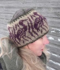 Knitted winter hat with crane,knitted Nordic hat,soft and casual Valentines Day gift,winter accessories,purple and green. Size:57-59 cm/22,4-23,2 inches Please note that colors of the product may vary a little one monitor to another. Purple And Green, Winter Knits, Winter Accessories, Winter Hat, Estonia, Caps Hats, Valentine Day Gifts, Accessories Hats, Winter Hats