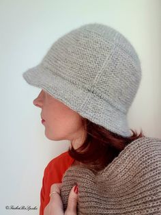 Handmade wool hat - Fashion knitted panama hat. This panama style hat knitted from beautiful mix of pure wool yarn, mohair and silk.  Features: - pleasant to touch, soft, lightweight; - a modern and useful accessory for colder seasons; - a wonderful gift to keep your loved ones warm and stylish;   - the short brim of the hat provides a pleasant shade from the sun and wind for the eyes; - foldable and easily placed in a handbag to save space, simple and fashionable.  Size 56-58 cm Care: hand wash Knit Bucket Hat, Panama Style, Wool Bucket Hat, Hand Knit Mittens, Wool Hat Knit, Soft Hats, Cap Patterns, Wool Gloves, Birthday Gift For Women