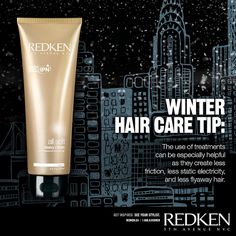 Redken All Soft treatment - your winter must-have! Winter Hair Care, Redken All Soft, Straighten Iron, Winter Hair, Hot Tools, I Feel Pretty, Winter Hairstyles