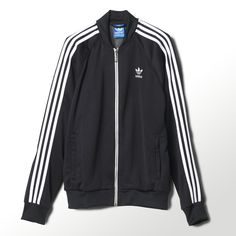 CLASSIC SPORTSWEAR Description BRAND NEW!     AUTHENTIC ADIDAS SPORTSWEAR       ADIDAS ORIGINALS MEN'S TRACK TOP SPORTSWEAR COLLECTION   SUPERSTAR (SST) TRACK TOP   Men's Size: 2XL   Colour - Black/White           A classic adidas track jacket straight from the archives. A street-style staple, this men's SST track jacket has all the details of the '70s original. The sporty interlock fabric features 3-Stripes down the sleeves, a Trefoil logo on the chest and the signature ribbed collar. Side pockets Full zip with ribbed collar Ribbed cuffs and hem Piping details Embroidered Trefoil logo on left chest Slim fit 87% polyester / 13% cotton interlock Imported  And more details       LIMITED SUPPLY, GET IT NOW!   PERFECT FOR YOUR PERSONAL COLLECTION           FREQUENTLY ASKED QUESTIONS     Q:  Wi Sportswear Collection, Classic Sportswear, Classic Adidas, Adidas Vintage, Adidas Track Jacket, Adidas Track, Adidas Originals Mens, Adidas Sportswear, Vintage Adidas