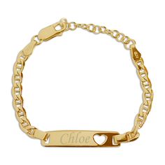 Personalized Heart Jewelry, Gold Bracelet With Heart Charm For Birthday, Gold Bracelets With Heart Charm For Birthday, Personalized Yellow Gold Bracelet For Valentine's Day, Gold Heart Bracelet For Birthday, Gold Heart-shaped Bracelet For Birthday, Gold Heart-shaped Birthday Bracelet, Personalized Yellow Gold Heart Bracelet For Valentine's Day, Personalized Heart-shaped Gold Bracelet