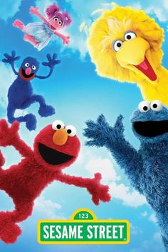 the sesame street movie poster with characters from sesame's sesame - ooze