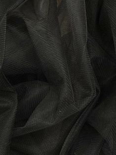 Solid black two way stretch nylon English net mesh fabric, 60'' wide. Fabric is available in more colors. Please inquire for more details and colors. Noir Uni, Drape Sleeves, Mesh Netting, Star Chain, Net Fabric, Blood Moon, Blouse Work, Dresses 2024, Blouse Work Designs