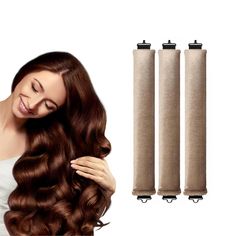 PRICES MAY VARY. 【Comfortable and safety】 The 9-piece velvet overnight blowout rods is handcrafted with a soft velvet material that feels delicate to the touch, and is designed with hooks for secure grip and tight curling, and a heatless curls headband ensures easy use by both beginners and experienced hair stylers. Curly hair does not damage the hair quality】 The traditional heating curling tool will cause damage to hair over time. This heatless curling rod doesn't need to heat the shape, won't Curlers For Long Hair, Hair Overnight, Curling Rods, Heatless Curling, Curling Tools, Heatless Hair, Heatless Hair Curlers, Overnight Curls, Heatless Hairstyles