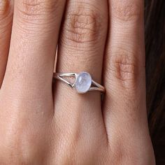 "Rainbow Moonstone Ring, 925 Sterling Silver Ring, Oval Gemstone Ring, Minimalist Silver Jewelry, Women Ring, Bohemian Ring, Gift for Her Gemstone Name - Rainbow Moonstone  Stone Quality - AAA Ring Weight - 2.14 gm Stone Shape - As shown in the picture Ring Size - All Ring Size Available  You'll get the exact product as shown in the pictures We serve complete 925 sterling silver Jewelry and genuine properties of the stone. The products are dispatched from the small business from USA. Product Qua Minimalist Adjustable Moonstone Ring With Natural Stones, Adjustable Minimalist Moonstone Ring In Sterling Silver, Minimalist Adjustable Sterling Silver Moonstone Ring, Minimalist Crystal Ring With Natural Stones For Promise, Minimalist Natural Stones Crystal Promise Ring, Stackable Rings With Moonstone Gemstones, Oval Moonstone Gemstone Stackable Rings, Minimalist Silver Moonstone Ring With Natural Stones, Oval Moonstone Stackable Rings With Gemstone