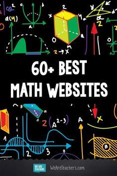 the cover of 60 best math website