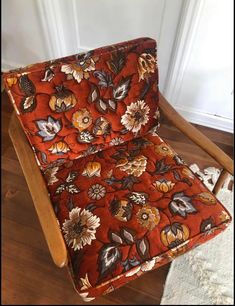 a chair that is sitting on the floor