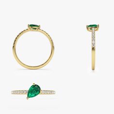 Made to Order
Gold Kt: 14K (also available in 18K)
Available Gold Color: Rose Gold, Yellow Gold, White Gold
Round Diamond: 17 pcs 1.30 MM
Pear Shape Emerald: 1 pc 6 X 4 MM
Diamond Carat Weight: 0.15 ctw
Sapphire Carat Weight: 0.35 ctw
Diamond Color-Clarity: G Color SI Clarity Elegant Teardrop Emerald Ring In 14k Gold, Elegant 14k Gold Teardrop Emerald Ring, Yellow Gold Teardrop May Birthstone Ring, Yellow Gold Teardrop Ring For May Birthstone, 14k Yellow Gold Pear-shaped Emerald Ring, Pear-shaped Emerald Ring In 14k Yellow Gold, Pear-shaped Emerald Ring In 14k Gold, Elegant Gold Pear-shaped Emerald Ring, 14k Gold Pear Shaped Ring With Prong Setting