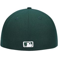 Officially Licensed MLB Men's New Era Green White Logo 59FIFTY Fitted Hat - Milwaukee Brewers   This authentic Fanatics baseball hat is perfect for showcasing team spirit.  Flat bill design with ability to curve for a super trendy look and great addition to your sports apparel collection.         High Crown, Fitted, Batterman graphics on hat back      Contrast-color underbill, Embroidered graphics with raised details, Structured fit, Six panels with eyelets      Material: 100% Polyester Bill Design, Milwaukee Brewers, Baseball Fan, Sports Apparel, Fitted Hat, Baseball Hat, Team Spirit, Fitted Hats, Team Colors