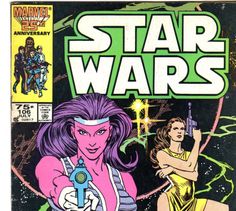 STAR WARS Comic Book No. 106 July 1986 Marvel by VintagePartyPaper Star Wars 1977, Star Wars Artwork, Star Wars Fan Art, Comic Movies