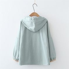 Material: cotton/other Thickness: regular Size: one size（1cm=0.3937inch） Length 65cm, sleeves 68cm, bust 130cm Long Sleeve Outerwear With Drawstring Hood, Oversized Solid Hooded Jacket For Spring, Long Sleeve Cotton Hoodie, Cotton Long Sleeve Hooded Jacket For Fall, Cotton Hooded Jacket With Long Sleeves For Fall, Khaki Cotton Hoodie With Adjustable Hood, Oversized Casual Hooded Jacket For Spring, Fall Cotton Hooded Jacket With Long Sleeves, Khaki Cotton Hooded Hoodie