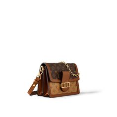 LOUIS VUITTON® - Dauphine Mm - Monogram Monogram Reverse Louis Vuitton Dauphine, Louis Vuitton Monogram Bag, Reverse Canvas, It Bag, Louis Vuitton Purse, Nicolas Ghesquiere, Louis Vuitton Official, Mini Handbags, Best Bags