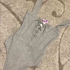 Size Small Nwt Trendy Summer Gray Bodysuit, Trendy Gray Bodysuit For Spring, Gray Color, Womens Tops, Women's Top, Silver, Women Shopping, Color