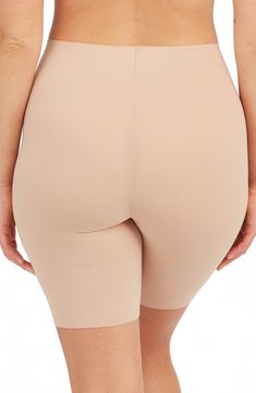 Soft, smooth and comfy, these nonshaping shorts are designed to adjust with your body while retaining its shape. The barely there fabric molds to all body shapes and sizes while eliminating panty lines and chafing. Cotton-lined gusset 77% nylon, 23% elastane Machine wash, tumble dry Imported Women's Clothing Everyday Shorts, Body Shapes, Stretch Fabric, Everyday Wear, Short Dresses, Nordstrom, Womens Shorts, Elastic, Clothes For Women