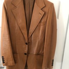 Fabulous Ysl Tan Leather Jacket, From The Time Tom Ford Was Head Designer. Size 46eu. Sleeves Have Functioning Buttonholes. Slight Marks Of Wear, Especially Around Pockets, But Otherwise Great Condition. Original Ysl Cover Included. Ysl Jackets, Ysl Leather Jacket, Ysl Leather Jacket Men, Ysl Leather Jacket Studs, Luxury Distressed Brown Leather Biker Jacket, Tan Leather Jacket, Tan Leather Jackets, Tan Leather, Tom Ford