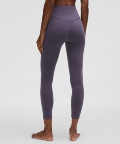 Flow, Train, Or Restore In Our Versatile Wunder Under Tights. This Version Is Made From Smoothcover Fabric For Smoothing Support As You Move. Designed For Yoga And Training. Our Smoothcover Fabric Offers A Supportive Fit-Expect These Leggings To Feel Snug At First:intended To Sit Above Ankle. Back Drop-In Pocket. The Fit Provides A Hugged Feel And Stays Put So You Dont Have To Pull Them Up Mid Practice. | Wunder Under SmoothCover High-Rise Tight 25" Mid-rise Tight Leggings For Pilates, Lululemon Mid-rise Activewear For Sports, Lululemon Mid-rise Activewear, Lululemon Full Length Yoga Pants, Lululemon Compression Leggings For Yoga, Compressive Full-length Leggings, Fitted Lululemon Yoga Pants For Yoga, Fitted Lululemon Yoga Pants, Lululemon Sporty Stretch Leggings