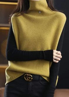 Green Turtle, Knitting Ideas, 가을 패션, Mode Style, Fall Winter Outfits, Mode Outfits, Moda Casual