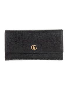 Gucci Continental WalletBlack LeatherPrintedGold-Tone HardwareCanvas Lining & Four Interior Pockets with Card SlotsSnap ClosureUnfortunately, due to restrictions, this item may not be eligible for shipping in all areas. Gucci Leather, Saint Laurent Bag, Accessories Jacket, Printed Leather, Shirt Accessories, Christian Louboutin Shoes, Sweater Accessories, Vintage Tags, Jewelry Sales