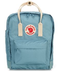 From Fjallraven&#x2C; this backpack features:Durable water-resistant cotton vinylon fabricZipper closureRemovable seat padFront and side pocketsZip pocket outsideDouble convertible straps for bag or backpack wearApprox. 14.9" x 10.6" x 5.1" bag; 14.9" strap lengthVolume approx. 16LImported. Blue Waterproof Standard Backpack, Waterproof Blue Standard Backpack, Casual Blue Waterproof Backpack, Daily Use Waterproof Blue Backpack, Blue Waterproof Backpack For Daily Use, Backpack Fjallraven, Green Backpacks, Swedish Style, Convertible Backpack