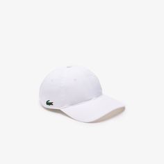 Simplicity and performance are the hallmarks of the lightweight solid-coloured taffeta Lacoste Sport cap. Featuring breathable eyelets and an adjustable strap in the back, this perfectly comfortable protective accessory is available in several modern shades. Wear it both in town and to practice. White Adjustable Fit Baseball Cap For Outdoor, Classic Adjustable Baseball Cap For Sports, White Adjustable Baseball Cap For Outdoor, Solid Color Sports Visor, Solid Color Sports Visor Hat, Sports Hat With Uv Protection And Curved Visor, White Baseball Cap With Uv Protection For Sports, White Adjustable Baseball Cap For Sports, Curved Brim Sports Visor