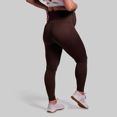 Comfort, practicality, and mobility are at the core of our maternity wear. And that stays true for our Brown Maternity Leggings. With a comfortable and supportive high-waist that goes over your belly, these brown pregnancy leggings were designed for active soon-to-be moms who aren’t slowing down in the gym—even if that looks a little different than before. Versatile Brown Yoga Activewear, Brown Athleisure Leggings For Yoga, Full-length Brown Activewear For Yoga, Brown Full-length Activewear For Yoga, Full Length Brown Activewear For Yoga, Brown High Waist Activewear For Workout, Full Length Brown Yoga Activewear, Brown Full-length Yoga Bottoms, Full Length Brown Activewear For Workout