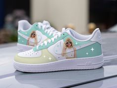 Custom Speaknow Taylor's Nike Air Force 1, Handpainted 1989 Taylor's Custom Nike AF1 Sneakers, the Nike Air Force 1 Customize Af1s Fans Gift - Etsy Taylor Swift Shoes, Heels Ideas, Taylor Swift Playlist, Taylor Swift Birthday Party Ideas, Ladies High Heels, Taylor Swift Birthday, Taylor Swift Fan Club