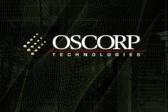 the logo for an electronic company, oscorp technologies is shown in this image