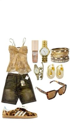 Outfit Inspo Casual, 2000s Fashion Outfits, Summer Vintage, Streetwear Fashion Women, Cute Everyday Outfits