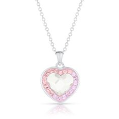 "This necklace is part of our \"Brilliance Heart\" collection. It has a heart form, which follows the shape of the big central crystal, surrounded by a combination of small clear crystals. This necklace would make the perfect gift for a birthday, Christmas, Valentine's Day or for any special gifting occasion. It would also make a lovely treat for yourself. Detailed Necklace Information: -Pendant Base Metal: High Quality Sterling Silver (925) -Chain: High Quality Sterling Silver (925) -Crystals: Valentine's Day Heart Crystal Necklace, Valentine's Day Crystal Heart Necklace, Crystal Heart Necklace For Valentine's Day, Crystal Heart Pendant Necklace For Valentine's Day, Valentine's Day Heart Pendant Crystal Necklace, Mother's Day Heart Pendant Crystal Necklace, Mother's Day Crystal Heart Pendant Necklace, Valentine's Day Sparkling Heart Necklace, Dazzling Crystal Necklace For Valentine's Day