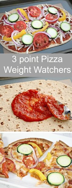 Different Types Of Pizza, Weight Watcher Pizza Recipe, Weight Watchers Pizza, Types Of Pizza, Weight Watchers Smart Points, Weight Watcher Dinners, Flatbread Pizza, Weight Watchers Diet, Minced Meat