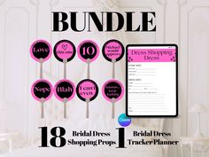 the bridal dress shopper bundle is available for purchase