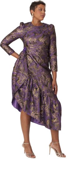 Chancele 9764 purple dress Purple Formal Dress For Fall, Purple A-line Midi Dress For Fall, Purple Evening Dress For Fall, Purple Formal Midi Dress, Purple Midi Dress For Formal Occasions, Purple A-line Fitted Dress, Purple Fitted A-line Dress, Formal Purple Midi Dress, Elegant Peplum Dresses For Fall