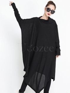 Sku CY-!32704 Material Polyester , Spandex Style Loose , Cropped , Long Sleeves Feature Solid Occasion Going out , Casual , Vacation Seasons Spring , Autumn Type Midi Dresses Color BLACK Size FREE SIZE Size chart: Please consult the size chart we provide for this item's measurements to help you decide which size to buy. Please note: There may be 1-3cm differ due to manual measurement. CMINCH Bust Shoulder Sleeve Hemline Length FREE SIZE 140 76 41 188 90-124