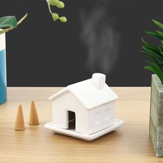 Transform your home into a cozy retreat with this whimsical house incense burner!  Sandalwood scents, a playful chimney, and a miniature getaway await.
https://www.perpetualkid.com/collections/new-just-arrived-gifts/products/incense-house
#HomeDecor #IncenseLover #Relaxation #Unique #Gift #StockingStuffer Best Home Fragrance, Pottery Kit, Butterfly Tea, Sandalwood Fragrance, Sandalwood Incense, Sandalwood Scent, Home Fragrance Accessories, Diy Pottery, Ceramic Houses