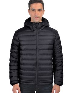 PRICES MAY VARY. MENS HOODED DOWN JACKET- Hooded down coat zip-front down jacket keep warm out in winter days, down jackets are made with reliable and durable YKK zippers with a chin guard on the top of the front zipper to prevent the zipper from scratching the neck and avoid snagging your hair or beard; comfortable elastic cuffs and hem can keep you warm in the cold wind PACKABLE DOWN JACKET- The down winter puffer jacket packable and easily compresses into the included pouch for storage. ( 10” Hooded Puffer Jacket For Outdoor Activities, Hooded Puffer Jacket With Zipper For Outdoor Activities, Long Sleeve Puffer Jacket With Zipper For Outdoor Activities, Zipper Closure Puffer Jacket For Outdoor Activities, Long Sleeve Puffer Jacket With Adjustable Hood For Hiking, Waterproof Long Sleeve Puffer Jacket For Outdoor, Waterproof Long Sleeve Puffer Jacket For Outdoor Activities, Waterproof Puffer Jacket For Outdoor Activities, Winter Windbreaker With Ykk Zipper And Long Sleeves