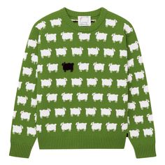 Notes Warm & Wonderful was founded by Joanna Osborne and Sally Muir, who created the original sheep sweater in 1979. They shot to fame when a young Princess Diana began wearing their iconic design. It’s been copied many times, but this is the original, iconic sheep sweater — made in partnership with Joanna and Sally to the same specifications as those famously worn by the Princess of Wales.Please Note: Each sweater is handmade, therefore the exact placement of these sheep and other details m Sally Muir, Red Sheep, Sheep Sweater, Rowing Blazers, Mint Sauce, Wool Sweaters Womens, Polo Match, Sweater Fits, Black Sheep